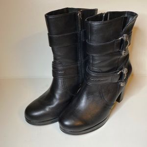 Harley Davidson platform boots